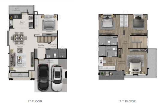 Setthasiri Pattanakarn - Floor Plan