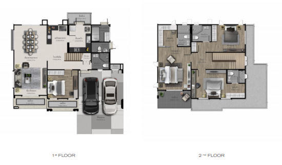 Setthasiri Pattanakarn - Floor Plan