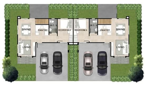 J Villa Rattanathibet-Bangbuathong : เจ วิลล่า รัตนาธิเบศร์-บางบัวทอง - Floor Plan