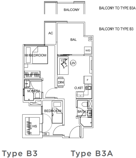 Uptown @ Farrer - Floor Plan