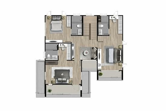 Setthasiri Charan-Pinklao 2 : เศรษฐสิริ จรัญฯ-ปิ่นเกล้า 2 - Floor Plan
