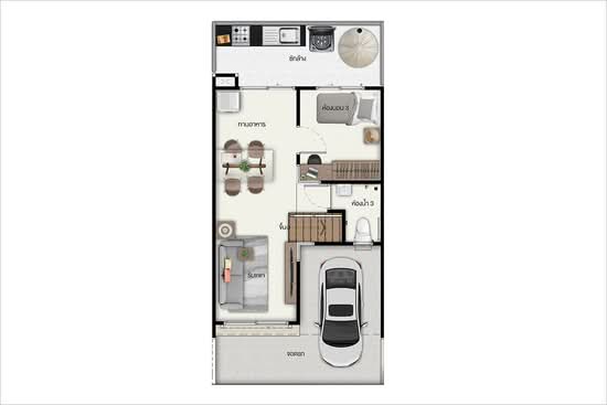 Anasiri Maliwan : อณาสิริ มะลิวัลย์ ขอนแก่น - Floor Plan