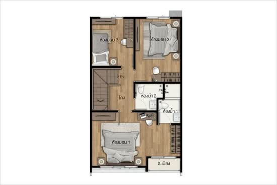 Anasiri Maliwan : อณาสิริ มะลิวัลย์ ขอนแก่น - Floor Plan