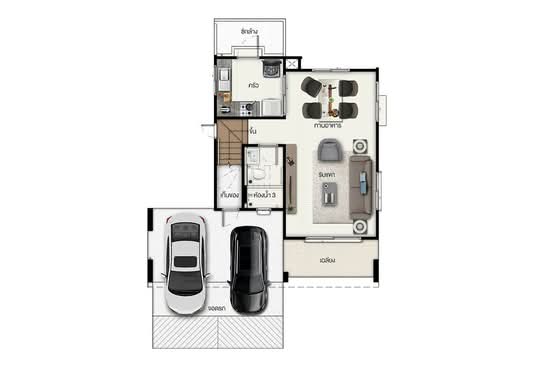 Anasiri Maliwan : อณาสิริ มะลิวัลย์ ขอนแก่น - Floor Plan