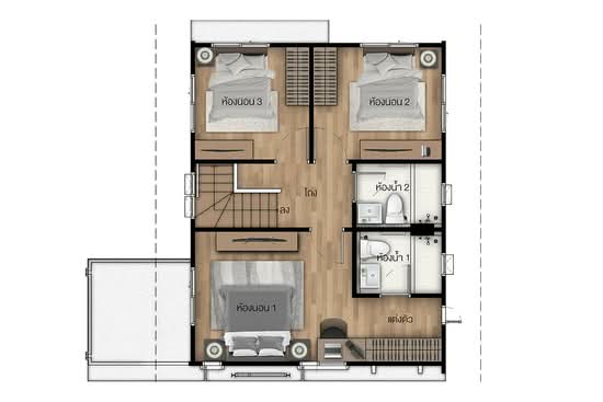 Anasiri Maliwan : อณาสิริ มะลิวัลย์ ขอนแก่น - Floor Plan