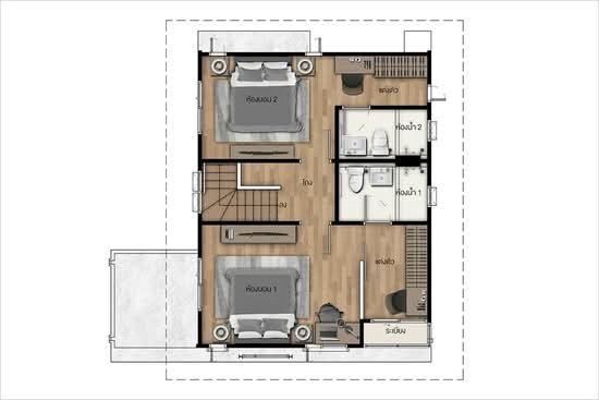 Anasiri Maliwan : อณาสิริ มะลิวัลย์ ขอนแก่น - Floor Plan