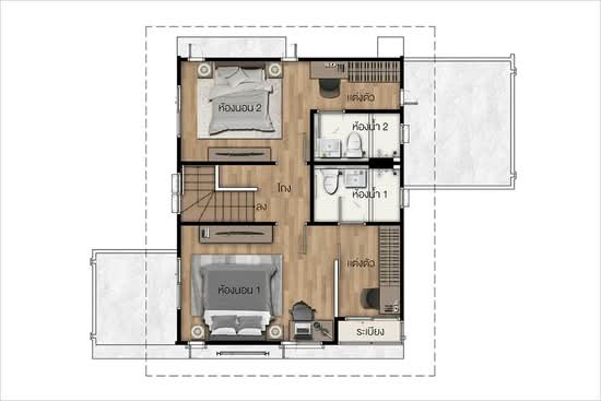Anasiri Maliwan : อณาสิริ มะลิวัลย์ ขอนแก่น - Floor Plan