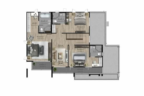 Setthasiri-Krungthep Kreetha 2 - Floor Plan