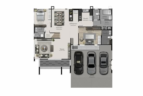 Setthasiri-Krungthep Kreetha 2 - Floor Plan