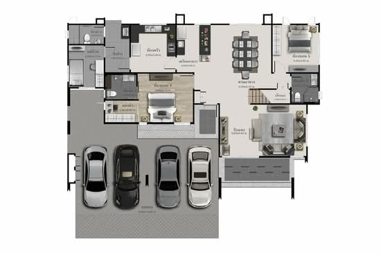 Setthasiri-Krungthep Kreetha 2 - Floor Plan