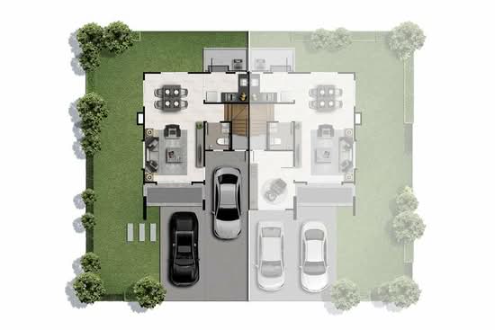 Kanasiri Salaya-Pinklao : คณาสิริ ศาลายา-ปิ่นเกล้า - Floor Plan