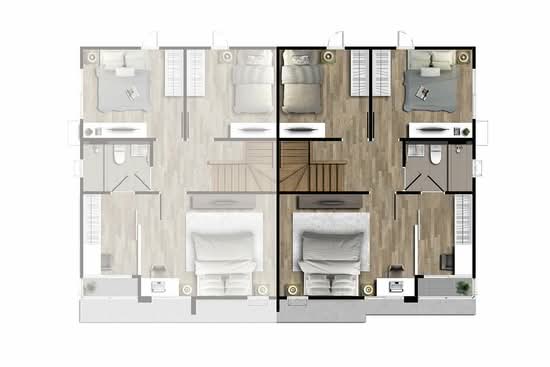 Kanasiri Salaya-Pinklao : คณาสิริ ศาลายา-ปิ่นเกล้า - Floor Plan