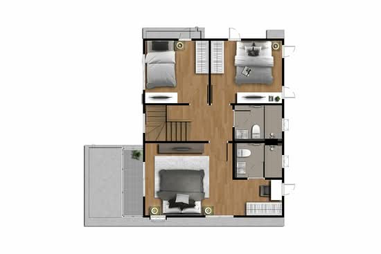 Kanasiri Salaya-Pinklao : คณาสิริ ศาลายา-ปิ่นเกล้า - Floor Plan