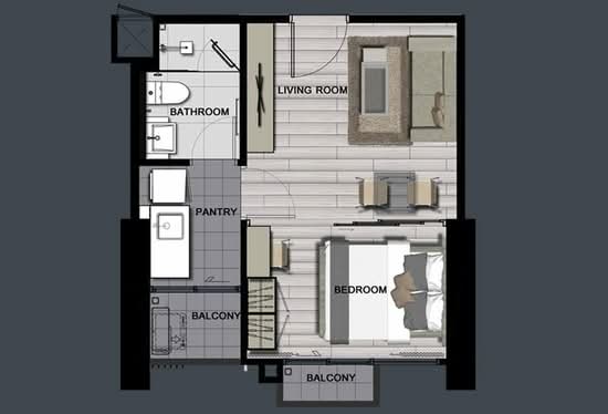 The Politan Rive - Floor Plan