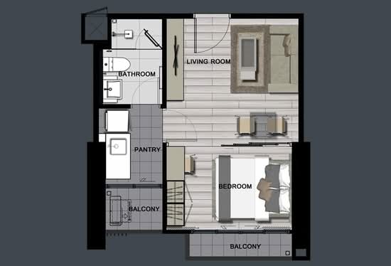 The Politan Rive - Floor Plan