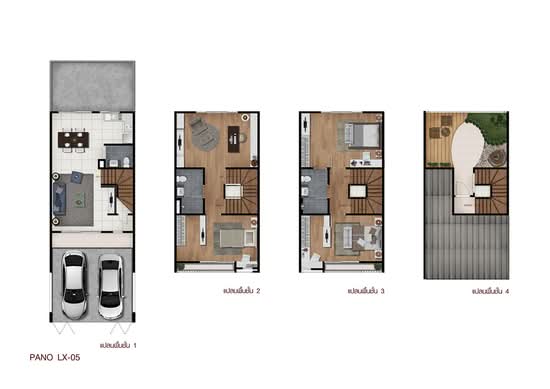 Patio Srinakarin-Rama 9 - Floor Plan