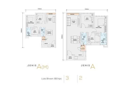 Vista Danau Kota - Floor Plan - iProperty.com.my
