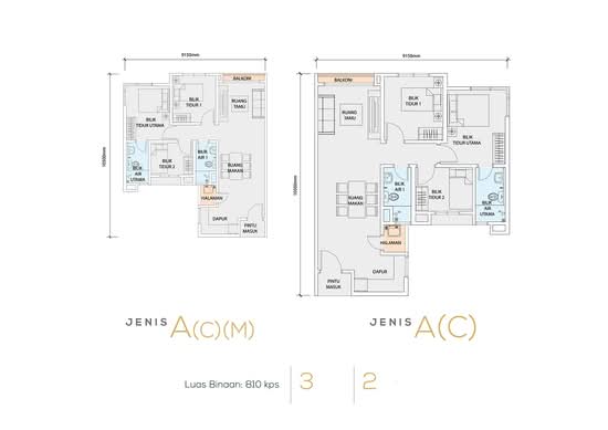 Vista Danau Kota - Floor Plan - iProperty.com.my