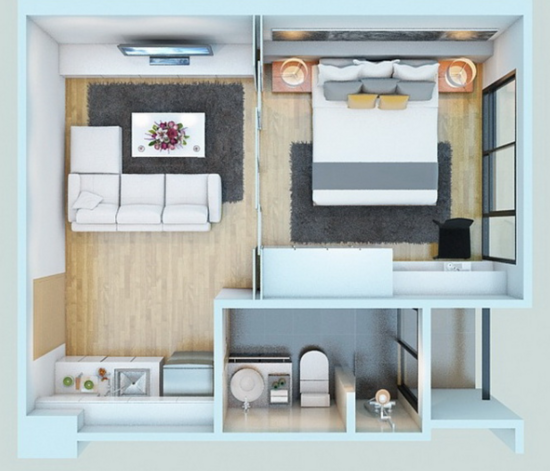 Living Avenue Bangsaen - Floor Plan