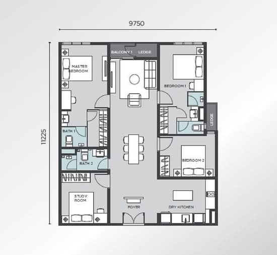 D'Immersione - Floor Plan - iProperty.com.my