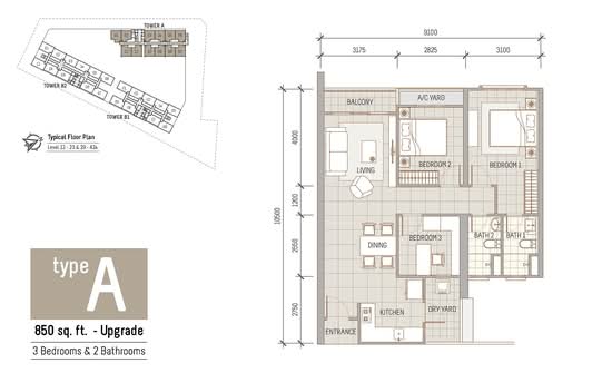 Havana Beach Residences - Floor Plan - iProperty.com.my