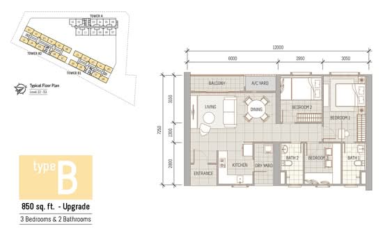 Havana Beach Residences - Floor Plan - iProperty.com.my