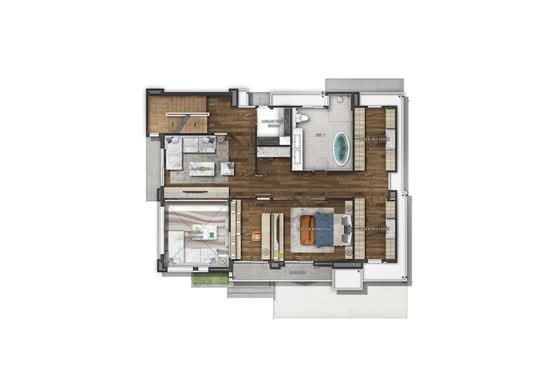 The Gentry Ekamai-Ladprao - Floor Plan