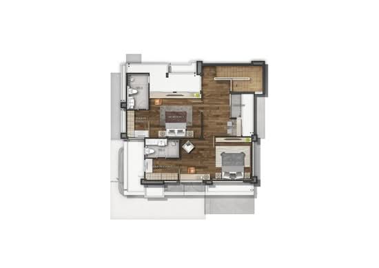The Gentry Ekamai-Ladprao - Floor Plan