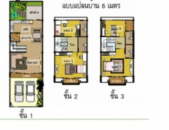 Tanapirom Srinakarin - Wongwaen : ธนาภิรมย์ ศรีนครินทร์-วงแหวน - Floor Plan