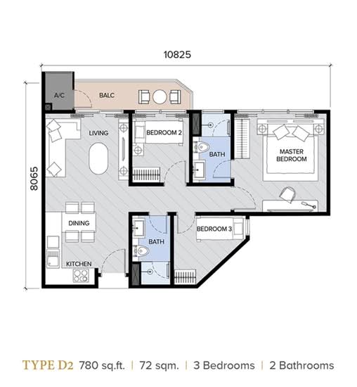 Grand Ion Majestic - Floor Plan - iProperty.com.my