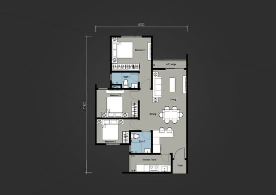 Dian Residency - Floor Plan - iProperty.com.my