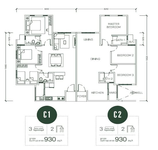 Tunas Residensi @ Nada Bidara - Floor Plan - iProperty.com.my