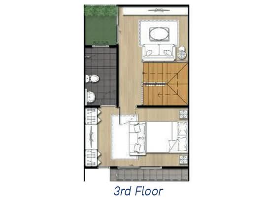 Baan Klang Muang Rama 9-On Nut : บ้านกลางเมือง พระราม 9-อ่อนนุช - Floor Plan