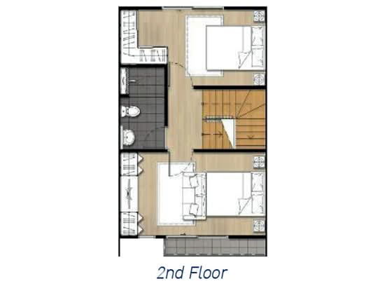 Baan Klang Muang Rama 9-On Nut : บ้านกลางเมือง พระราม 9-อ่อนนุช - Floor Plan