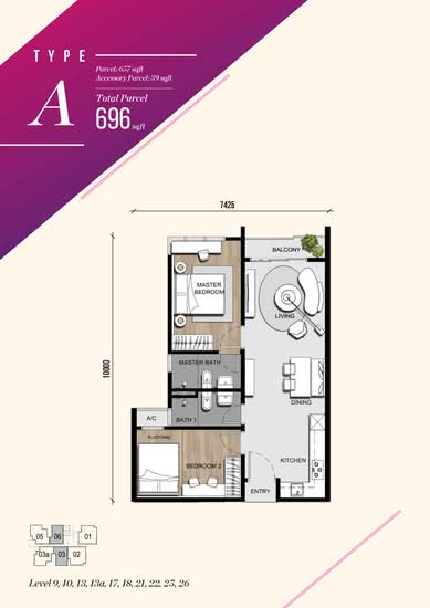 BLISS @ Old Klang Road - Floor Plan - iProperty.com.my