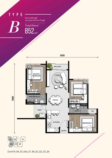 BLISS @ Old Klang Road - Floor Plan - iProperty.com.my