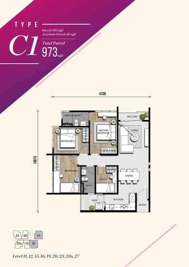 BLISS @ Old Klang Road - Floor Plan - iProperty.com.my