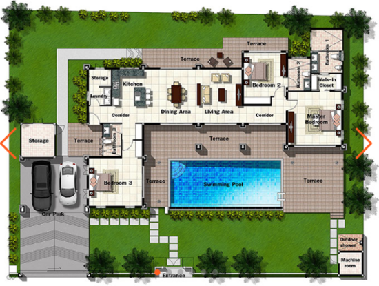 Hua Hin Hillside Hamlet - Floor Plan