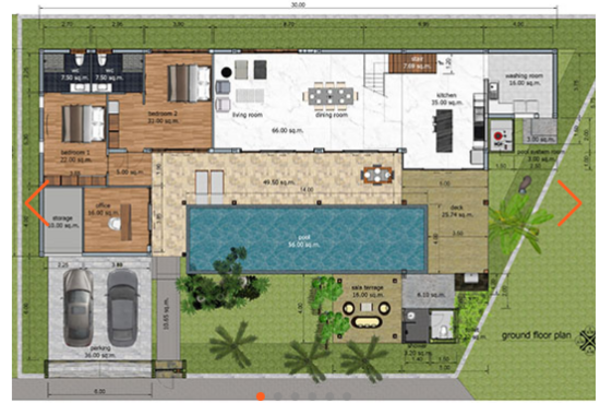 Hua Hin Hillside Hamlet - Floor Plan