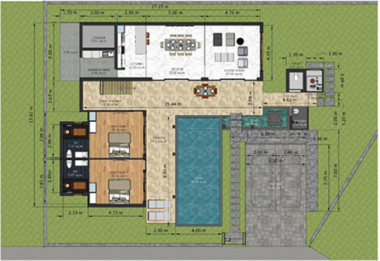 Hua Hin Hillside Hamlet - Floor Plan