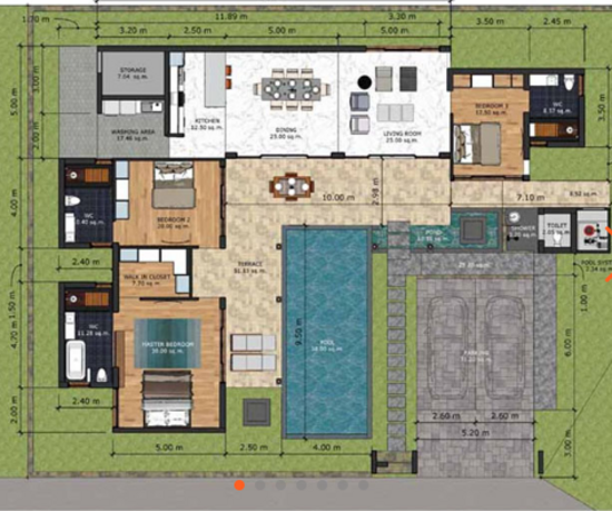 Hua Hin Hillside Hamlet - Floor Plan