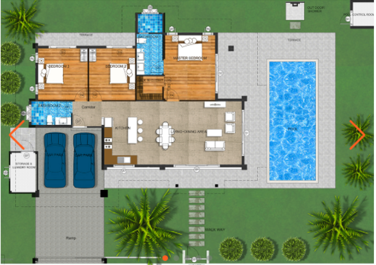 Hua Hin Hillside Hamlet - Floor Plan