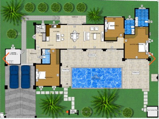 Hua Hin Hillside Hamlet - Floor Plan