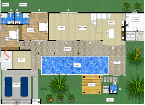 Hua Hin Hillside Hamlet - Floor Plan
