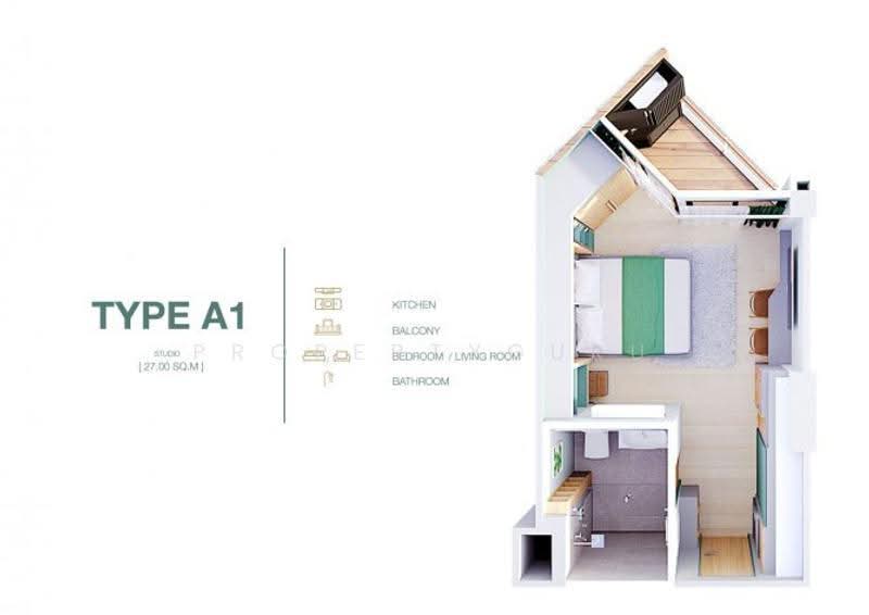 Serene Condominium, ภูเก็ต, 66/2 ซอย หัวเตียว, เชิงทะเล, ถลาง, ภูเก็ต, 28 ตร.ม., คอนโด ขาย, โดย Kanjana Kruasaen, 500005893 - DDproperty.com