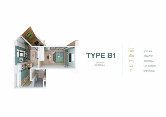 Serene Condominium - Floor Plan