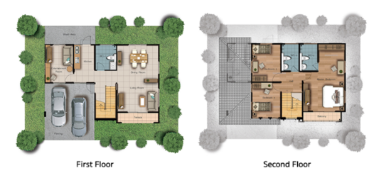 Lanceo Crib Pinklao-Rama 5 : แลนซีโอ คริป ปิ่นเกล้า - พระราม 5 - Floor Plan