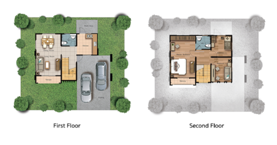Lanceo Crib Pinklao-Rama 5 : แลนซีโอ คริป ปิ่นเกล้า - พระราม 5 - Floor Plan