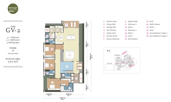 Seringin Residences - Floor Plan - iProperty.com.my
