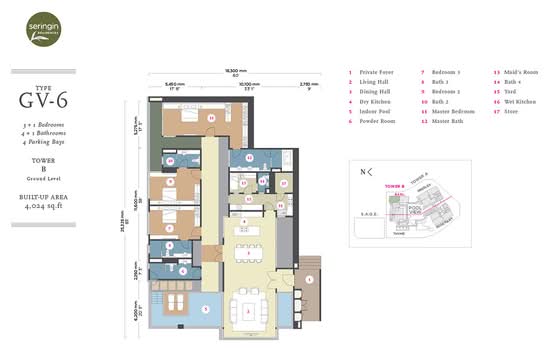 Seringin Residences - Floor Plan - iProperty.com.my